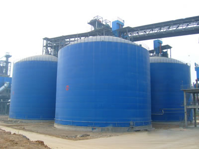 桓仁水泥钢板库改造